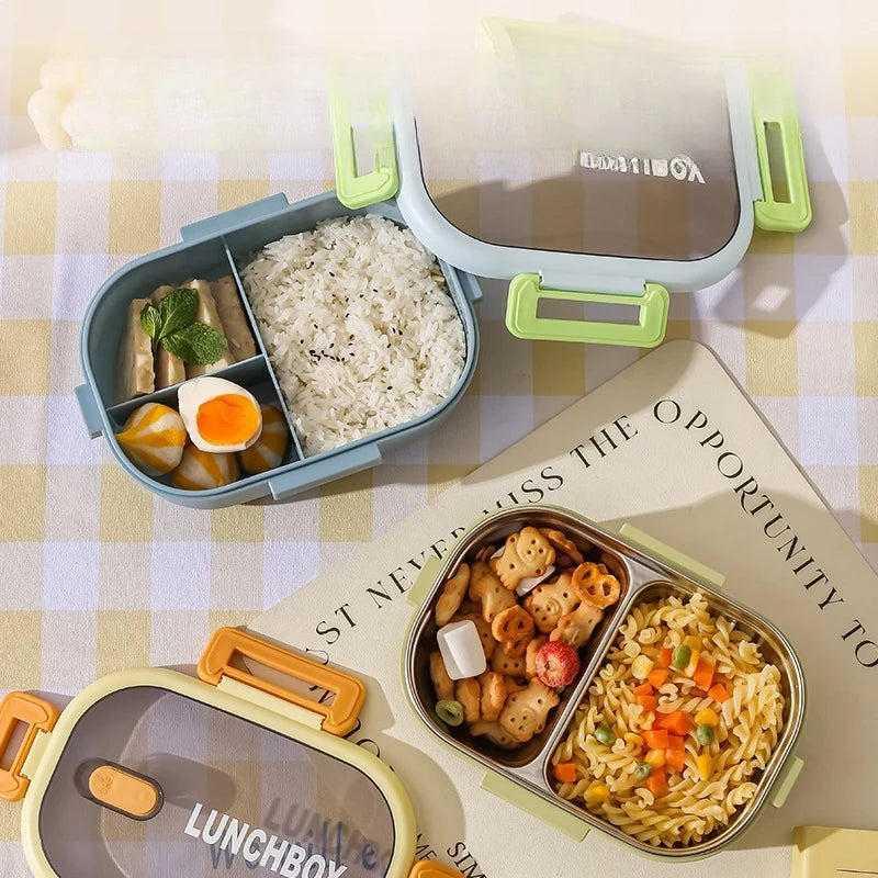 Unisex Lunchbox met Creatief Dierenthema en Meerdere Compartimenten 1