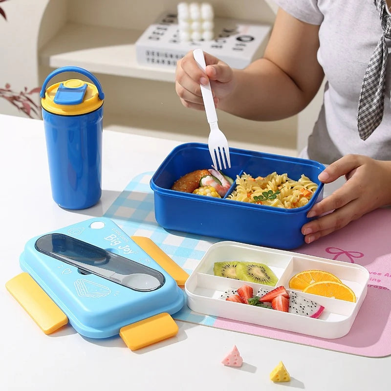 Unisex Lunchboxset Met Meerdere Compartimenten 4