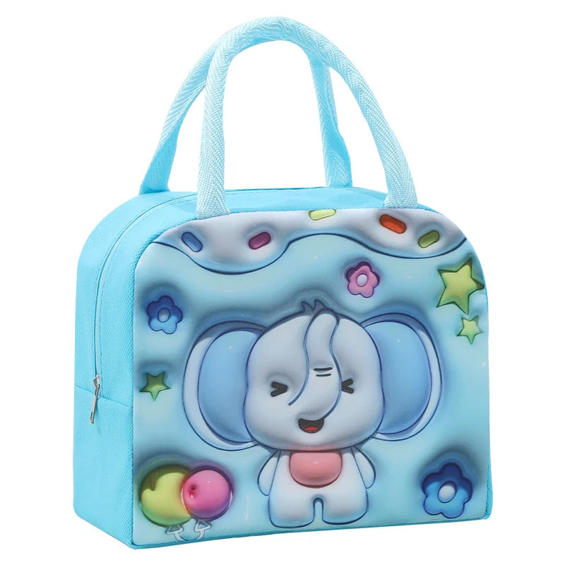 Unisex Lunchtas Cartoonstijl Speels Ontwerp 6
