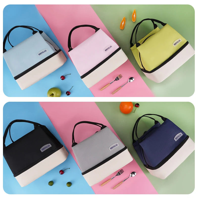 Unisex Lunchtas Geïsoleerd Draagbaar 2