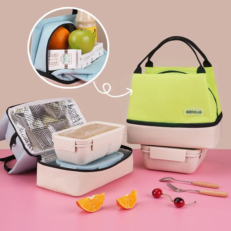 Unisex Lunchtas Geïsoleerd Draagbaar 3