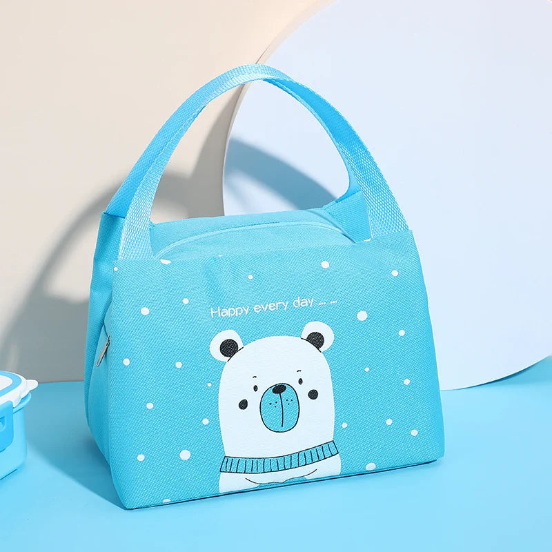 Unisex Lunchtas Geïsoleerd Met Dierenprint 0