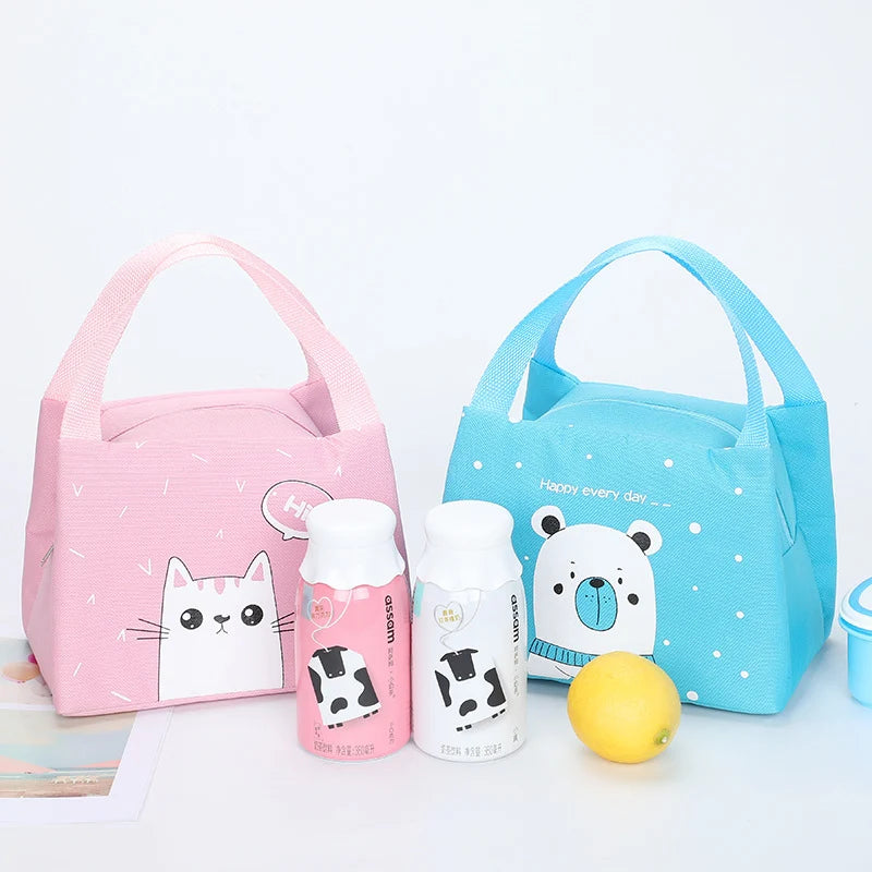Unisex Lunchtas Geïsoleerd Met Dierenprint 2