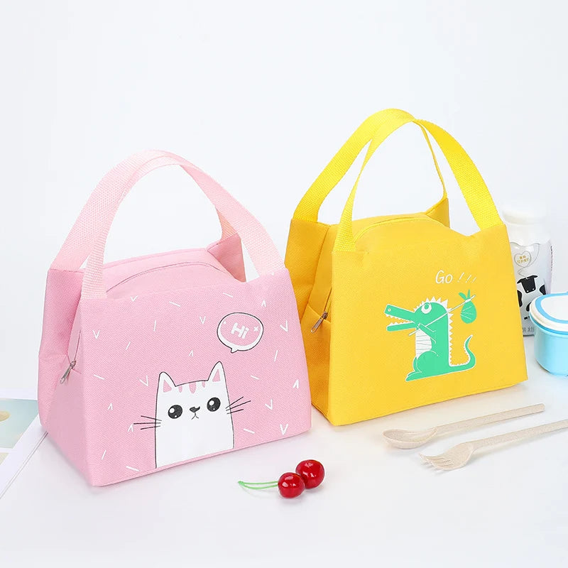 Unisex Lunchtas Geïsoleerd Met Dierenprint 3