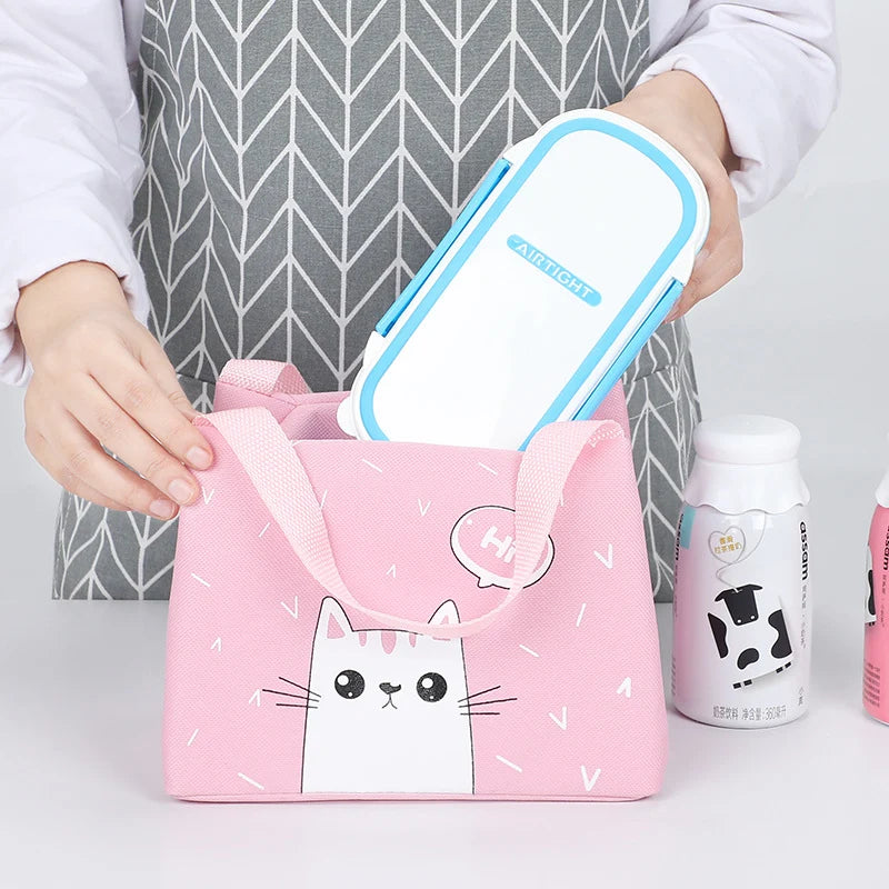 Unisex Lunchtas Geïsoleerd Met Dierenprint 4