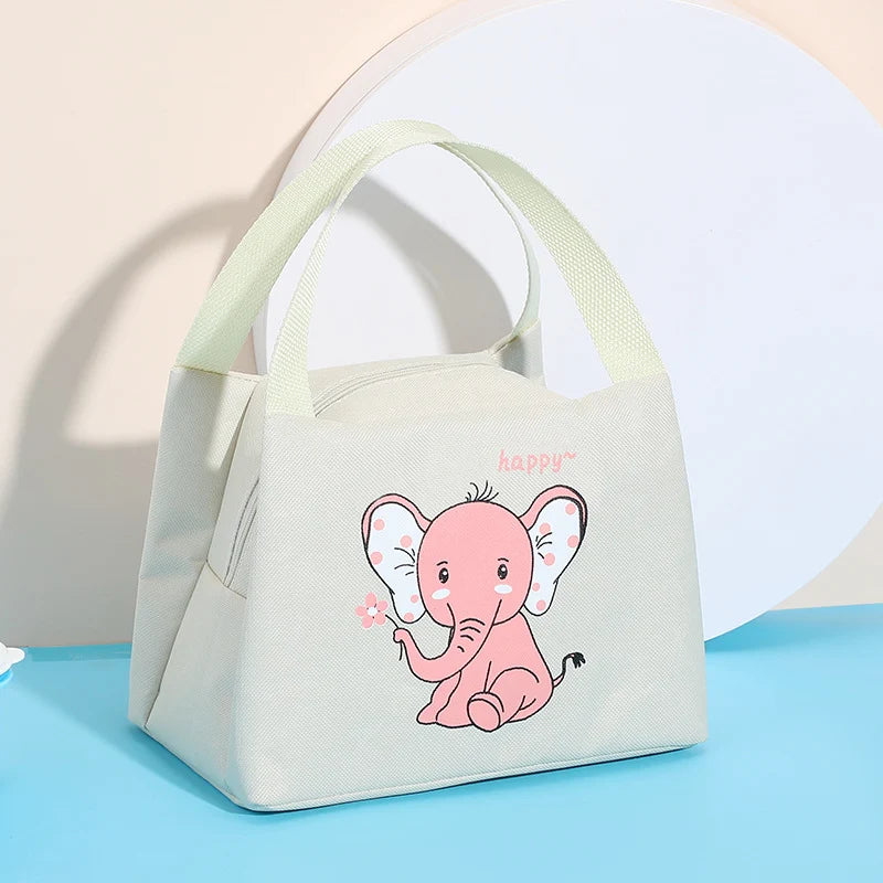 Unisex Lunchtas Geïsoleerd Met Dierenprint 6