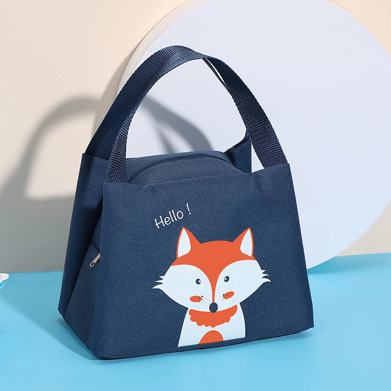Unisex Lunchtas Geïsoleerd Met Dierenprint 7