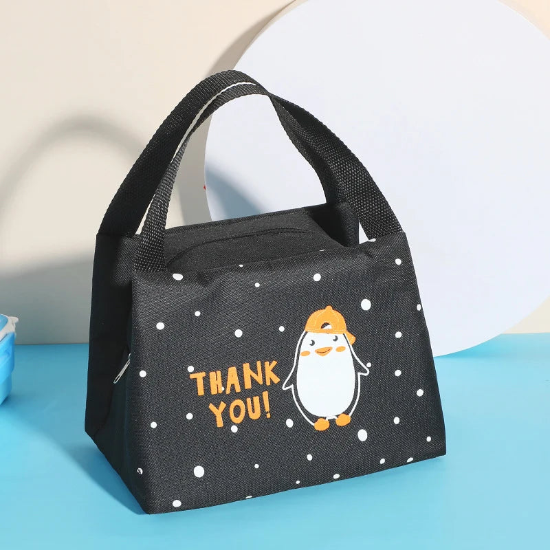 Unisex Lunchtas Geïsoleerd Met Dierenprint 8