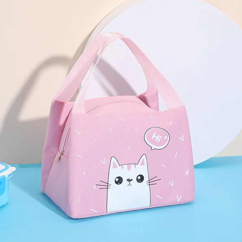 Unisex Lunchtas Geïsoleerd Met Dierenprint 9