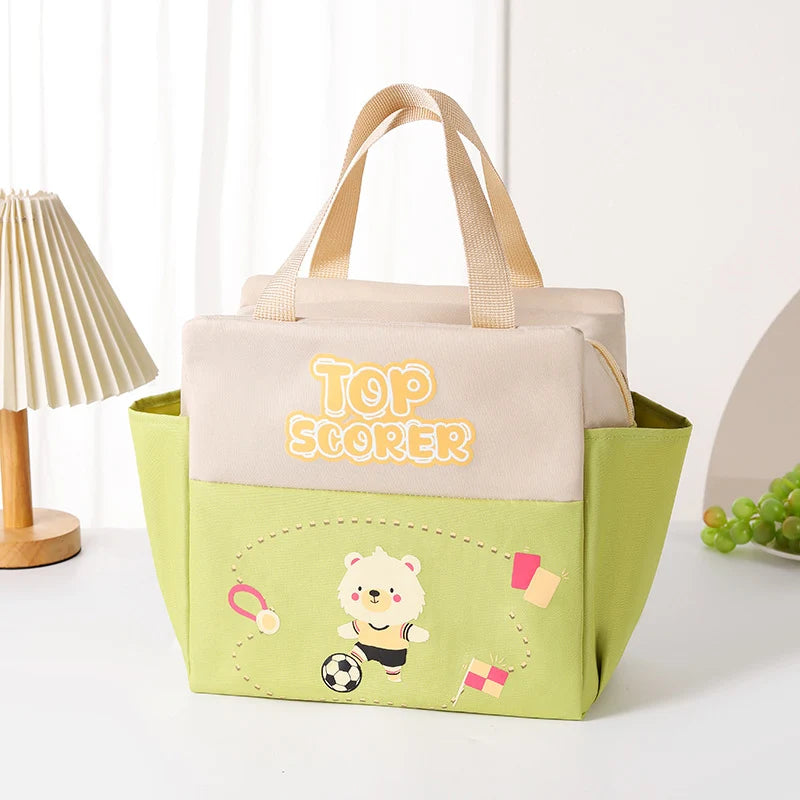 Unisex Lunchtas Geïsoleerd Met Speels Thema 0