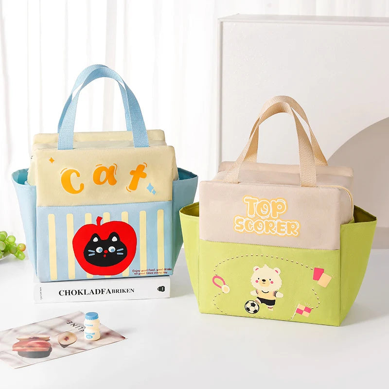 Unisex Lunchtas Geïsoleerd Met Speels Thema 2