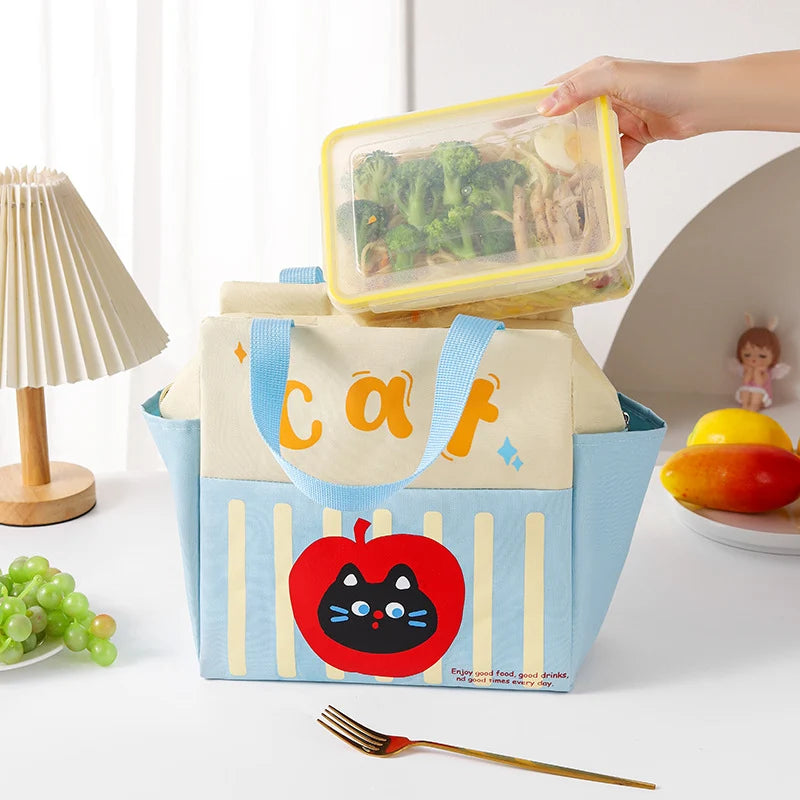 Unisex Lunchtas Geïsoleerd Met Speels Thema 4