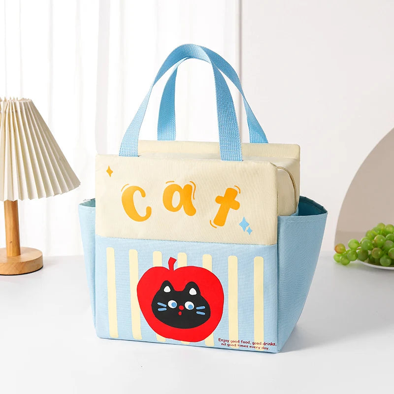 Unisex Lunchtas Geïsoleerd Met Speels Thema 7