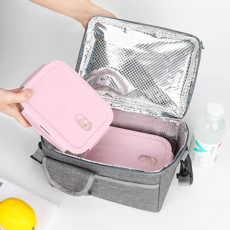 Unisex Lunchtas Geïsoleerd Praktisch Design 4