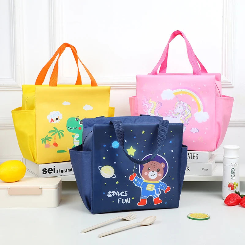 Unisex Lunchtas Geïsoleerd Speels Design 1