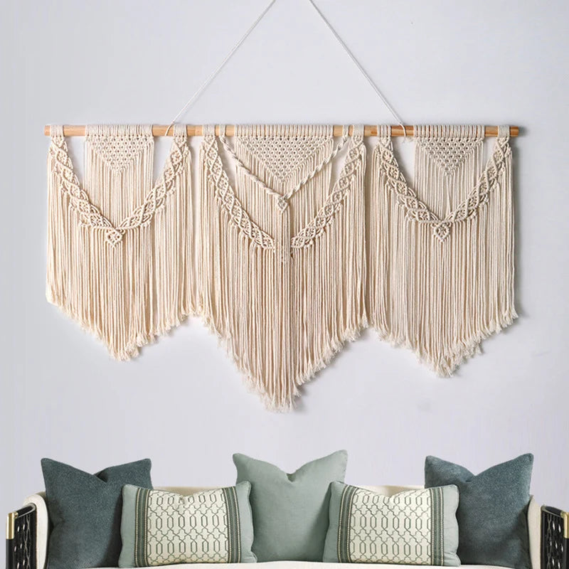 Unisex Macramé Wanddecoratie Bohemian Stijl 2