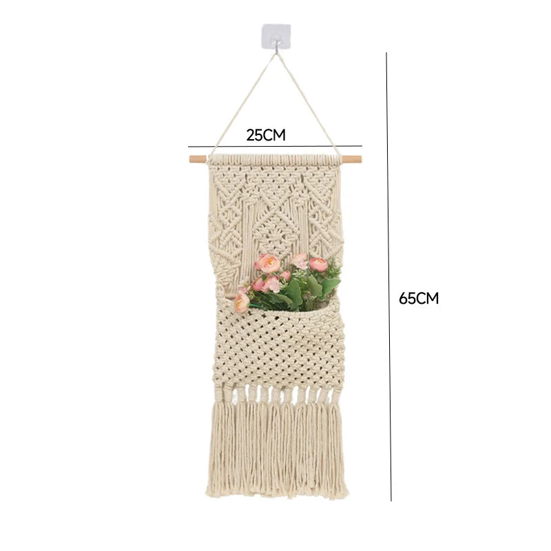 Unisex Macramé Wanddecoratie Boho Stijl 0