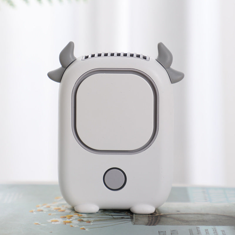 Unisex Mini Draagbare USB Ventilator Koevormig Design 0