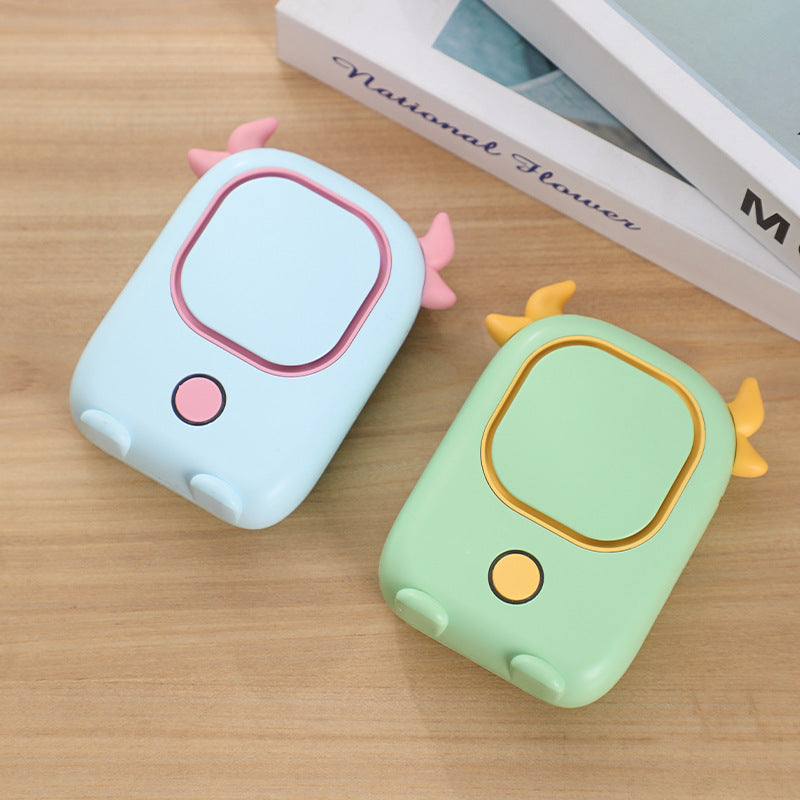 Unisex Mini Draagbare USB Ventilator Koevormig Design 2