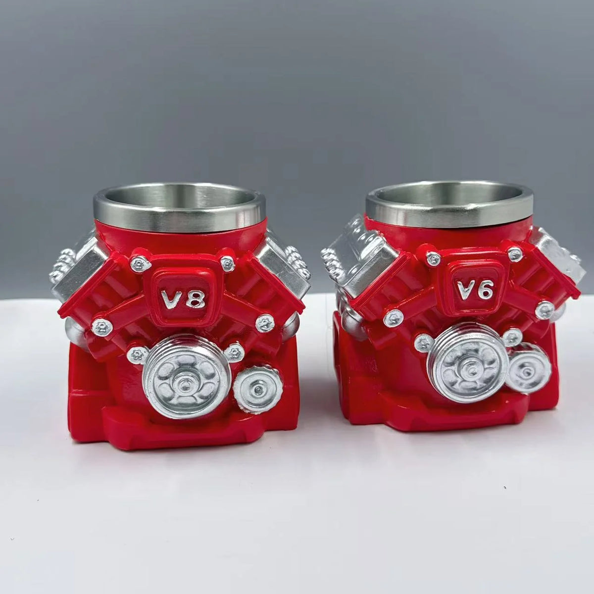 Unisex Mok met V6-motordesign Creatief en Functioneel 3