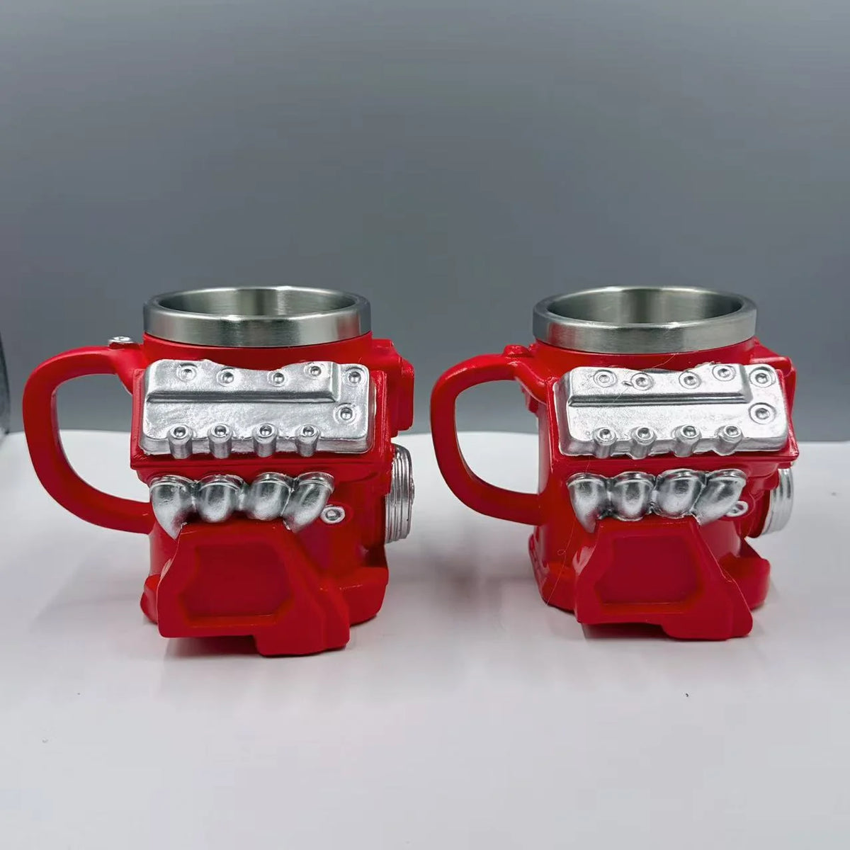 Unisex Mok met V6-motordesign Creatief en Functioneel 4