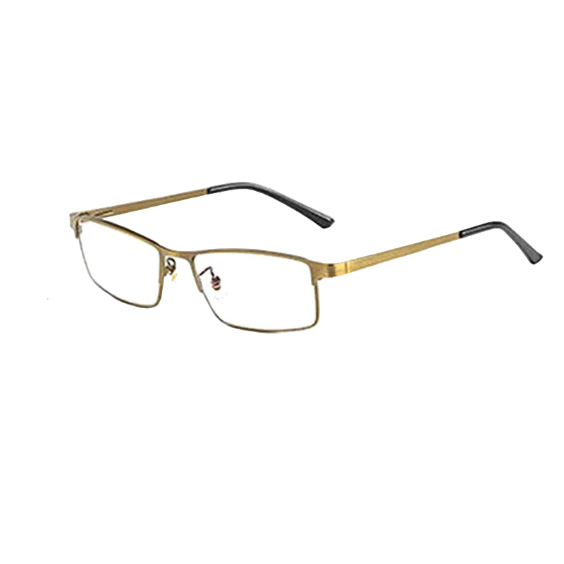 Unisex Multifocale Leesbril Metalen Full Frame