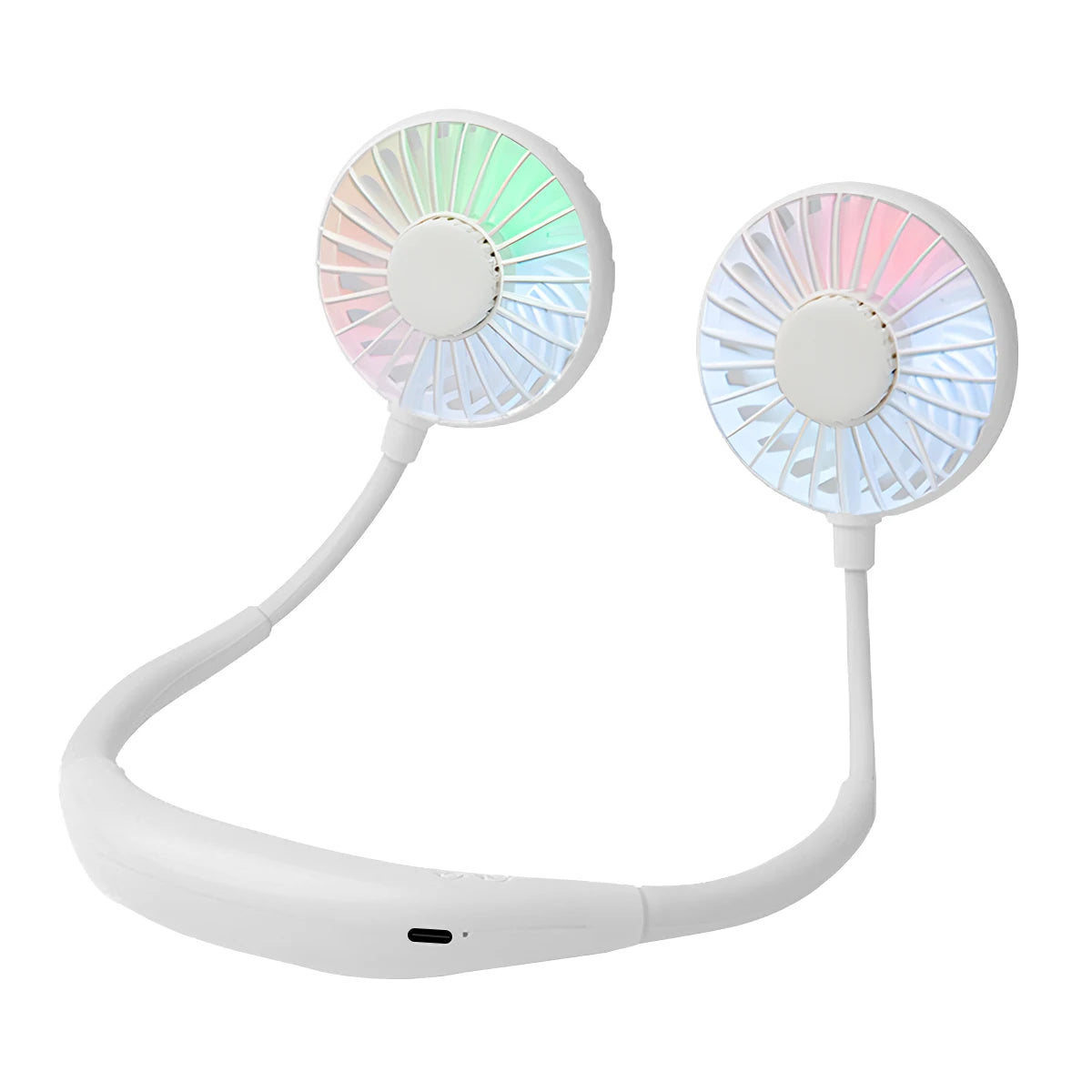 Unisex Nekventilator Draagbaar Met 3 Snelheden Handsfree Koeling 11