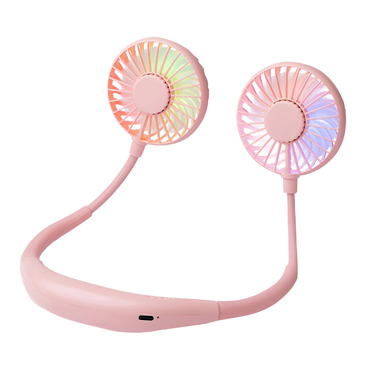 Unisex Nekventilator Draagbaar Met 3 Snelheden Handsfree Koeling 7