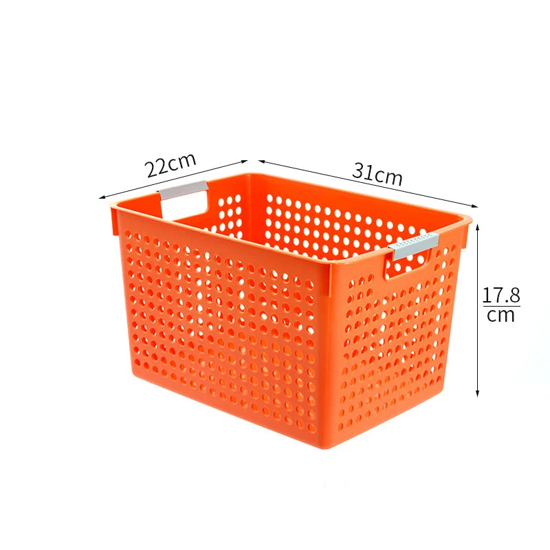 Unisex Opbergdoos Platte Met Geperforeerde Zijwand voor Organisatie 21