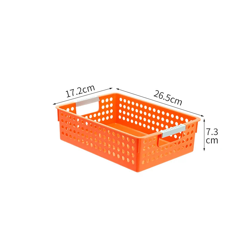 Unisex Opbergdoos Platte Met Geperforeerde Zijwand voor Organisatie 28
