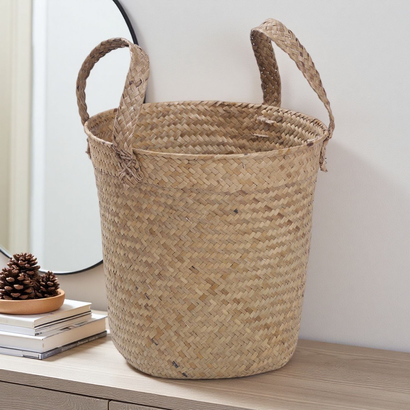 Unisex Opbergmand Modern Met Stevige Handgrepen Voor Speelgoed En Dekens 2
