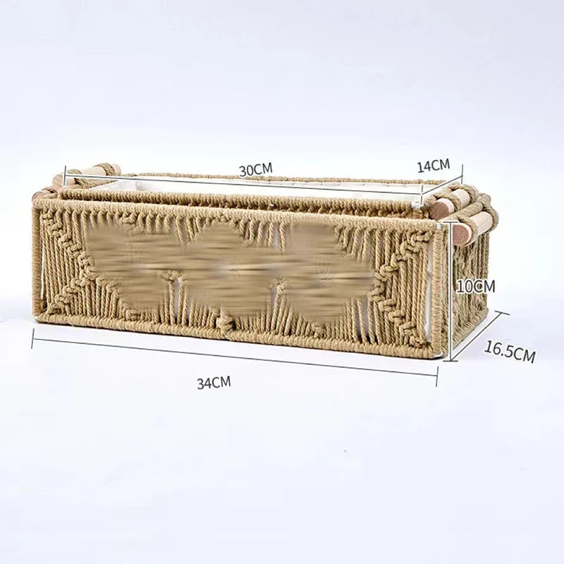 Unisex Opbergmanden Macramé Stijlvol en Functioneel 5