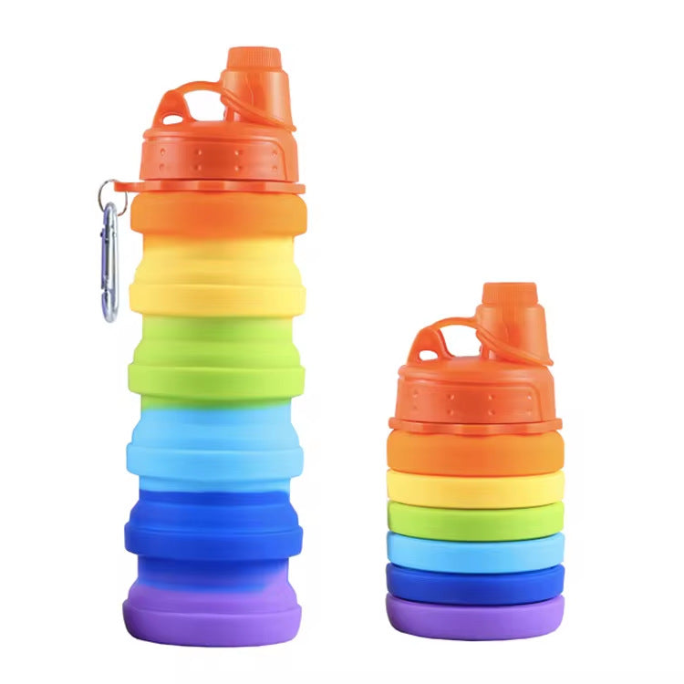Unisex Opvouwbare Drinkfles met Karabijnhaak 2