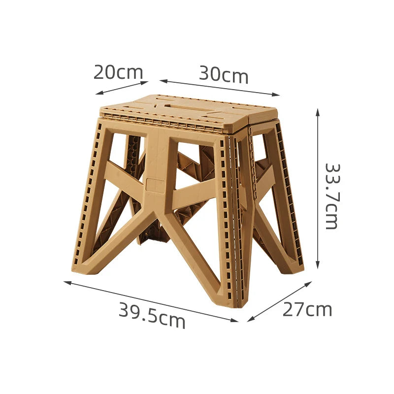 Unisex Opvouwbare Kruk Compact en Stevig Inklapbaar Design 7