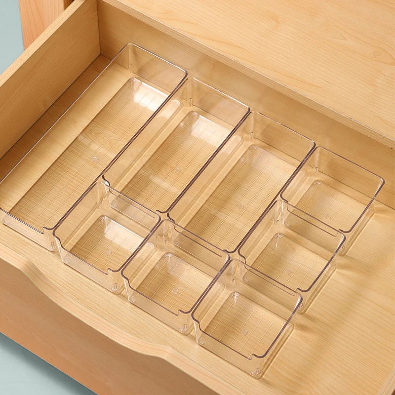 Unisex Organizer Opbergdoos Transparant Compact 2
