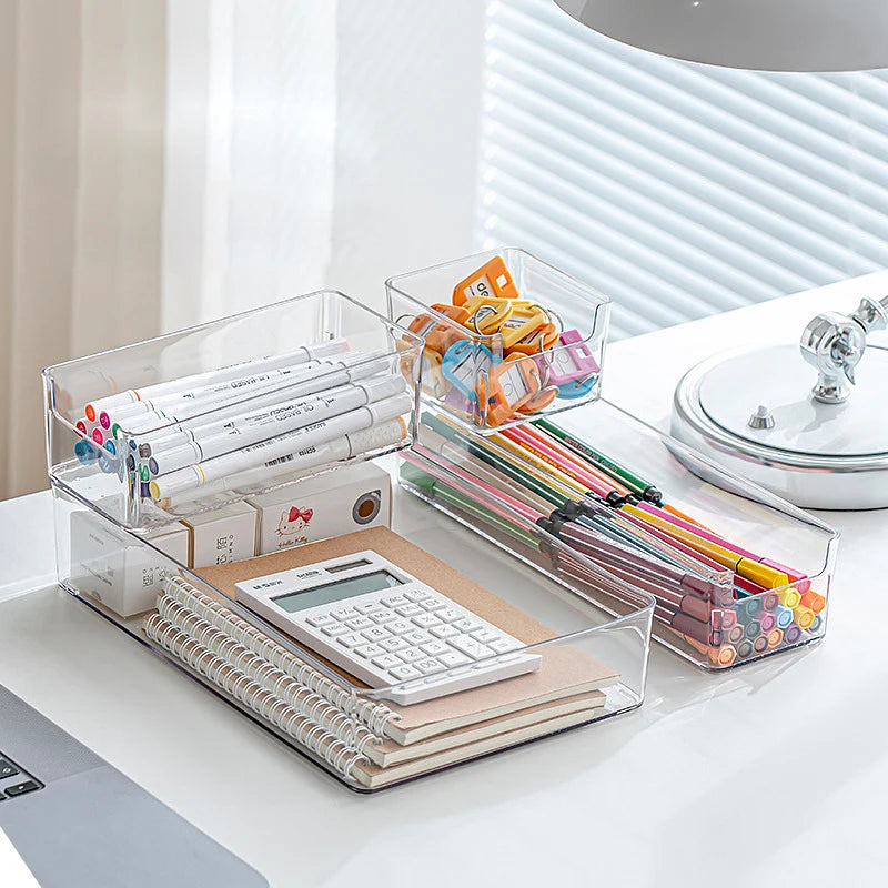 Unisex Organizer Opbergdoos Transparant Compact 3