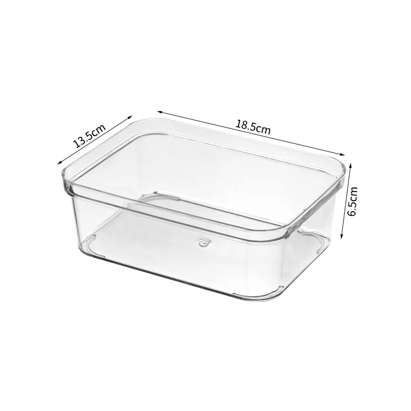 Unisex Organizer Opbergdoos Transparant Compact 8