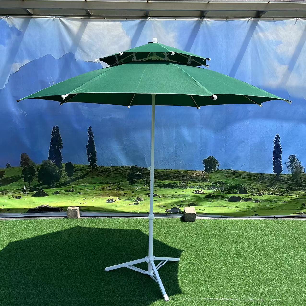 Unisex Parasol Verstelbare Kantelhoek Praktisch Design 7
