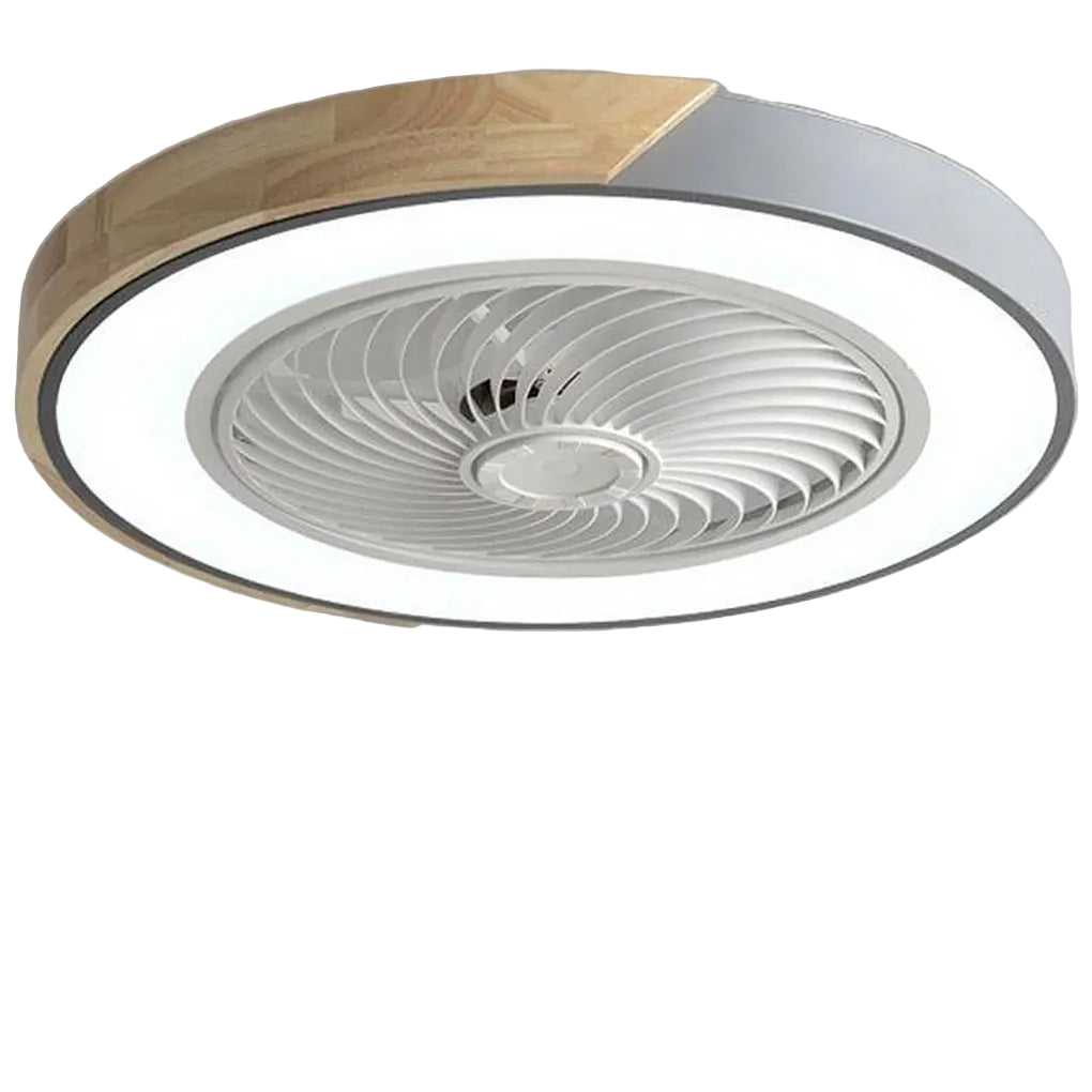 Unisex Plafondventilator Met Lamp Bladloos Modern Design 0