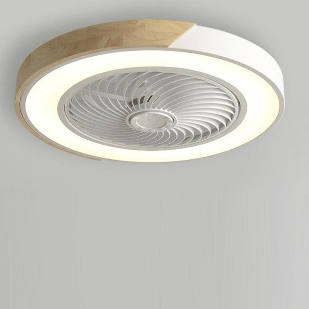 Unisex Plafondventilator Met Lamp Bladloos Modern Design 4