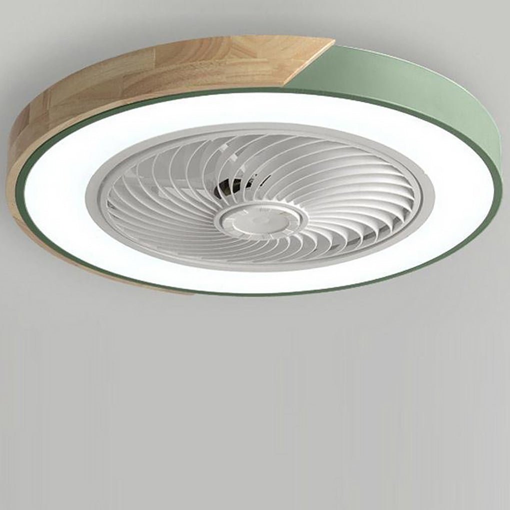 Unisex Plafondventilator Met Lamp Bladloos Modern Design 5