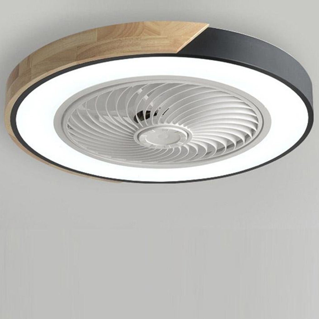 Unisex Plafondventilator Met Lamp Bladloos Modern Design 6