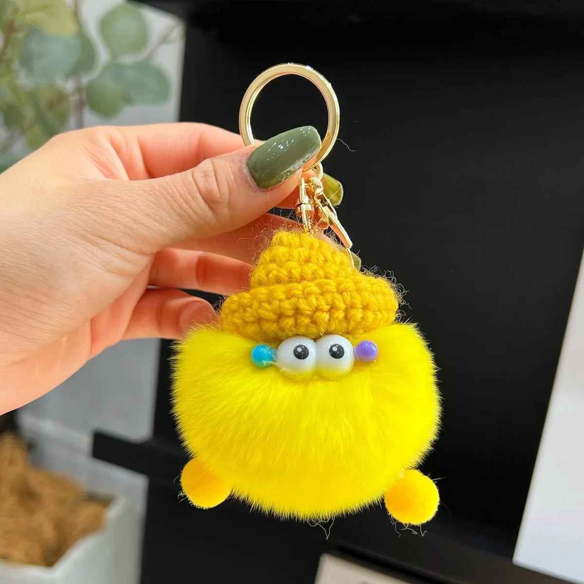 Unisex Pluche Sleutelhanger Cartoonfiguur Speels Design 16