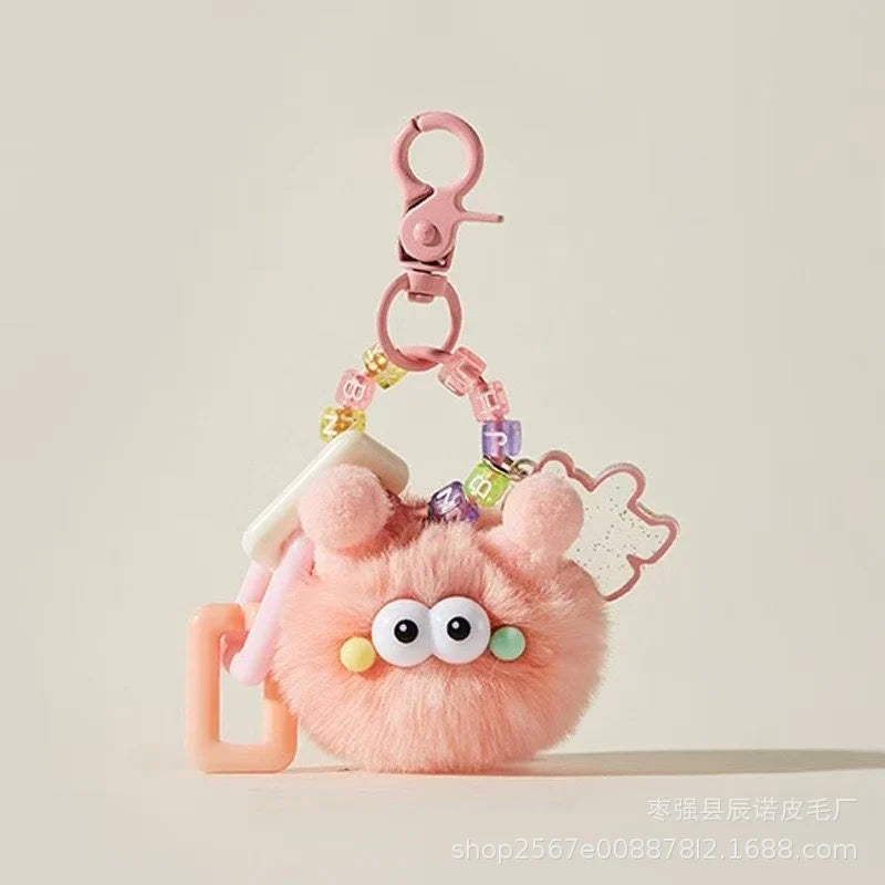 Unisex Pluche Sleutelhanger Speels Design 6