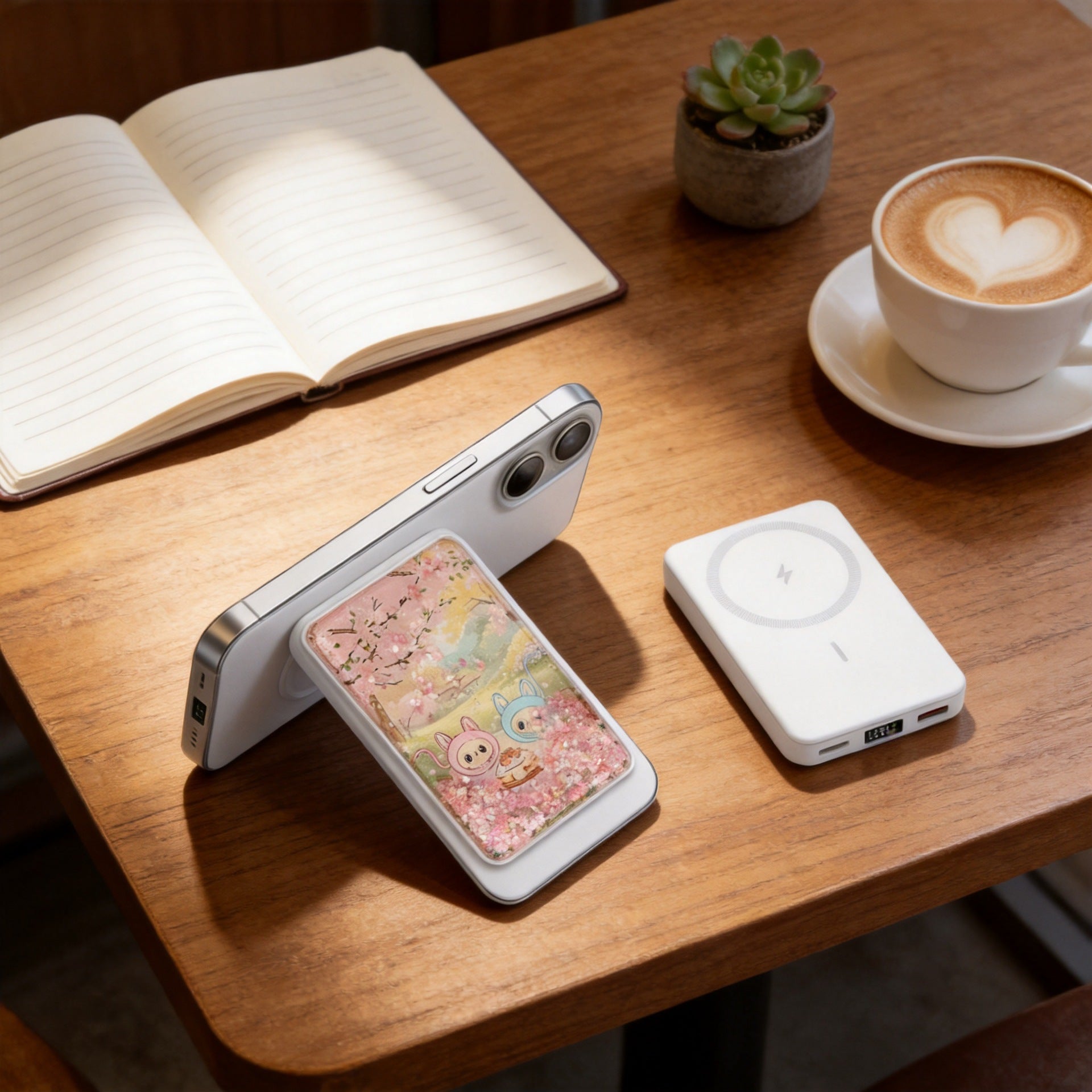 Unisex Powerbank Draagbaar Modern Ontwerp met Meerdere USB-Poorten 1