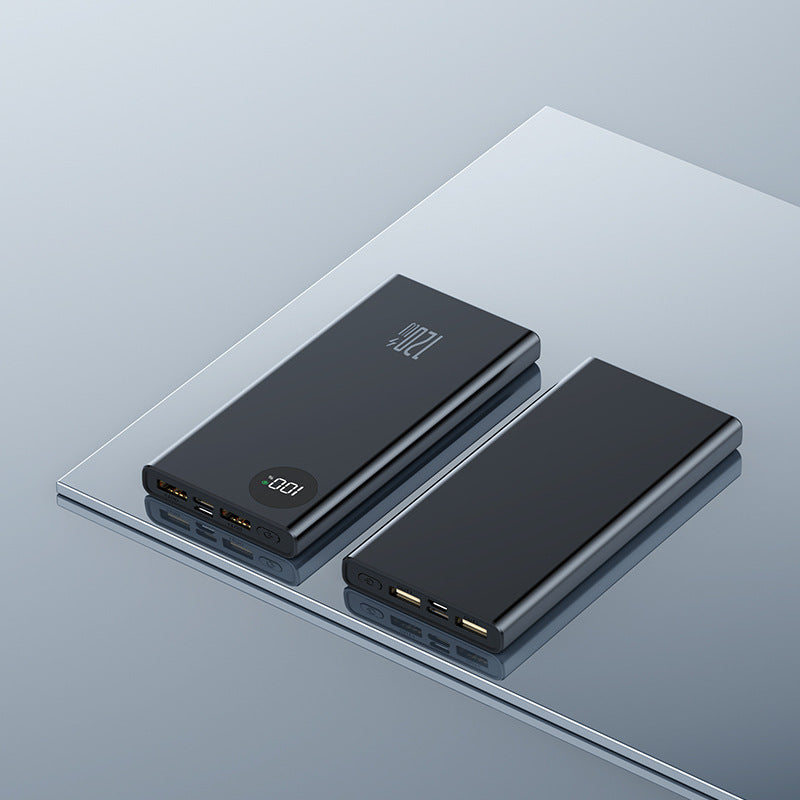 Unisex Powerbank Met Snellaadfunctie En Digitaal Display 0