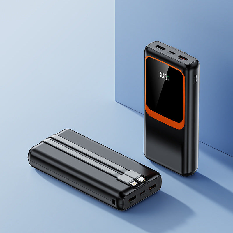 Unisex Powerbank met Digitaal Display en Snellaadfunctie - Powerbank Kopen voor iPhone 1