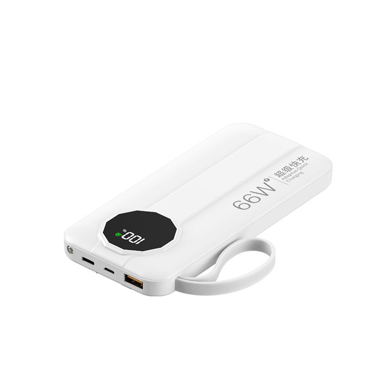 Unisex Powerbank met Digitaal Oplaaddisplay Compact Design 1
