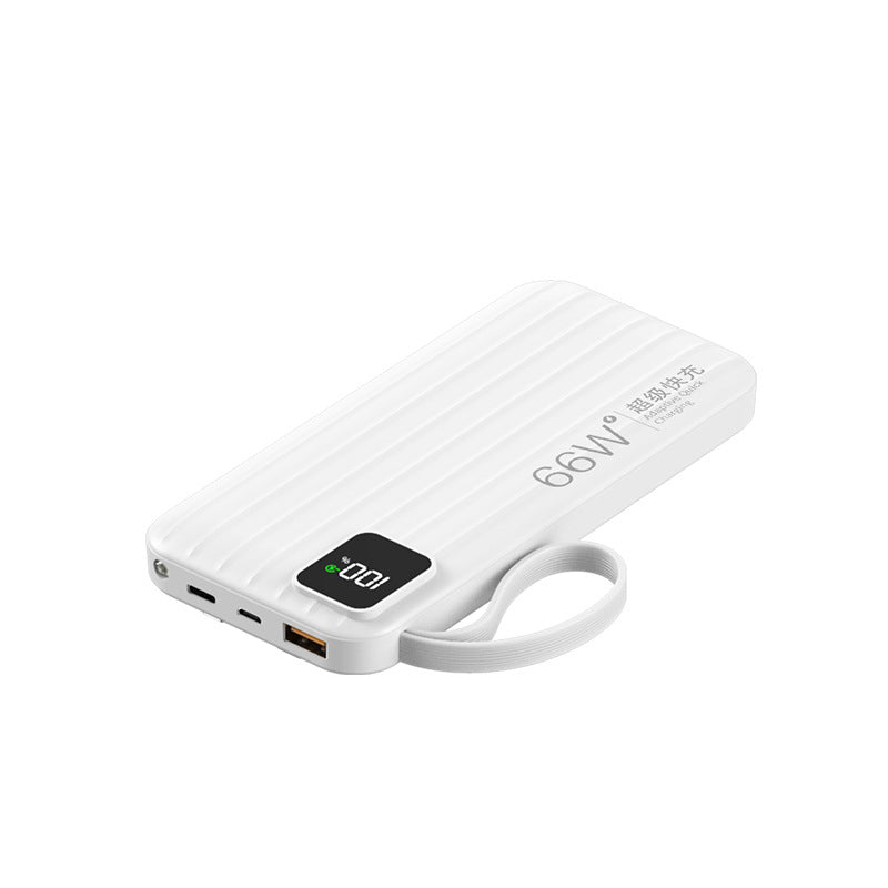 Unisex Powerbank met Digitale Laadstatus en Meerdere Uitgangen 1