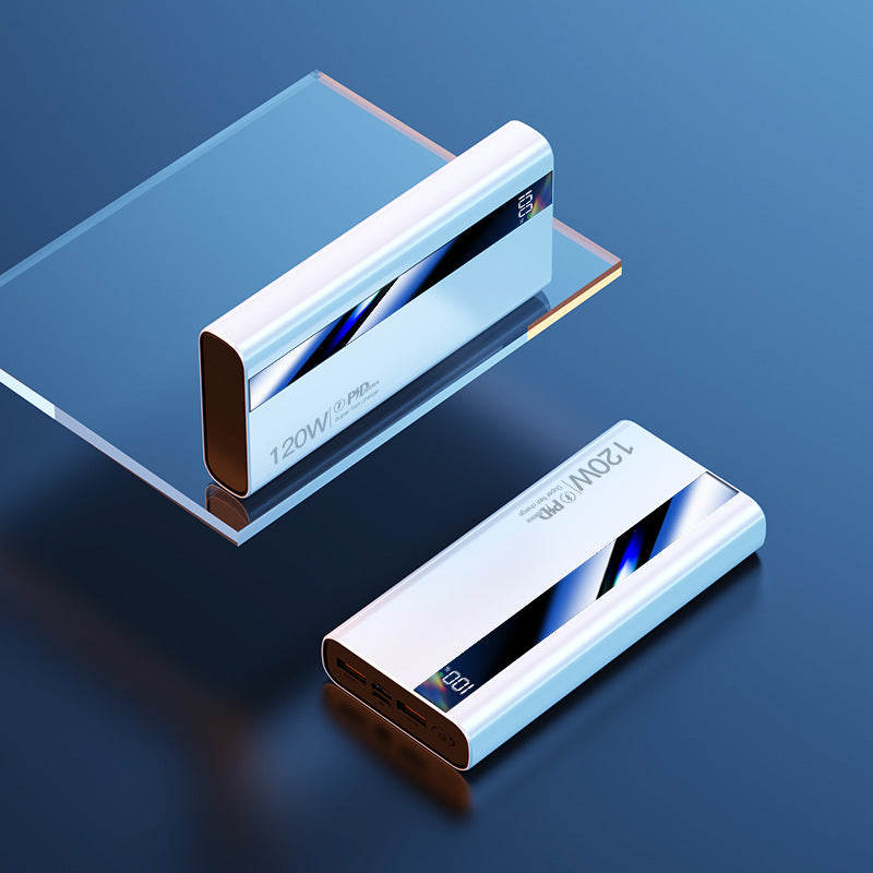 Unisex Powerbank met LED-Display en Snellaadfunctie - Compact en Lichtgewicht 0